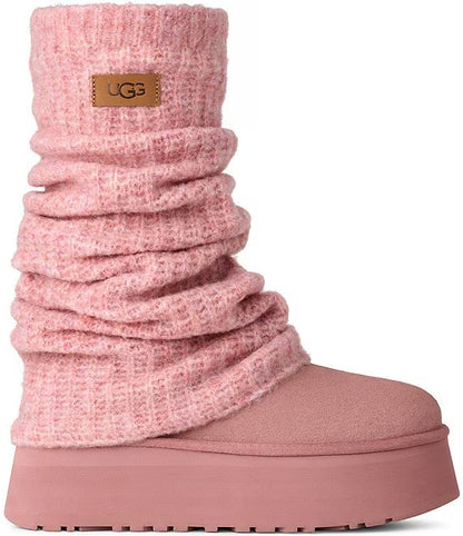 Pink Legwarmer Boots